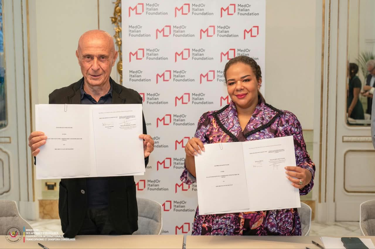 Rome : la RDC et MED'OR relancent leur coopération par un Protocole d’accord